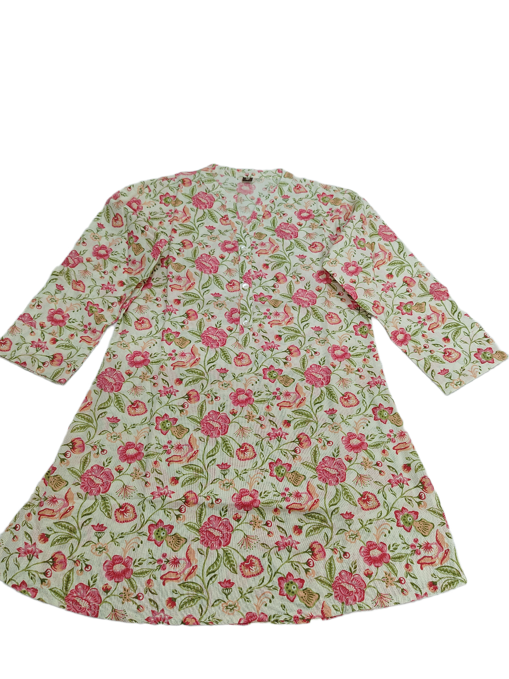 Beautiful floral print Short Kurti