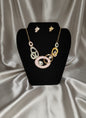 Multicolour Enamel Coated With Diamond Stone Imported Jewellery