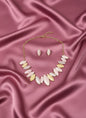 Pretty Pink Enamel Coated Imported Jewellery Set