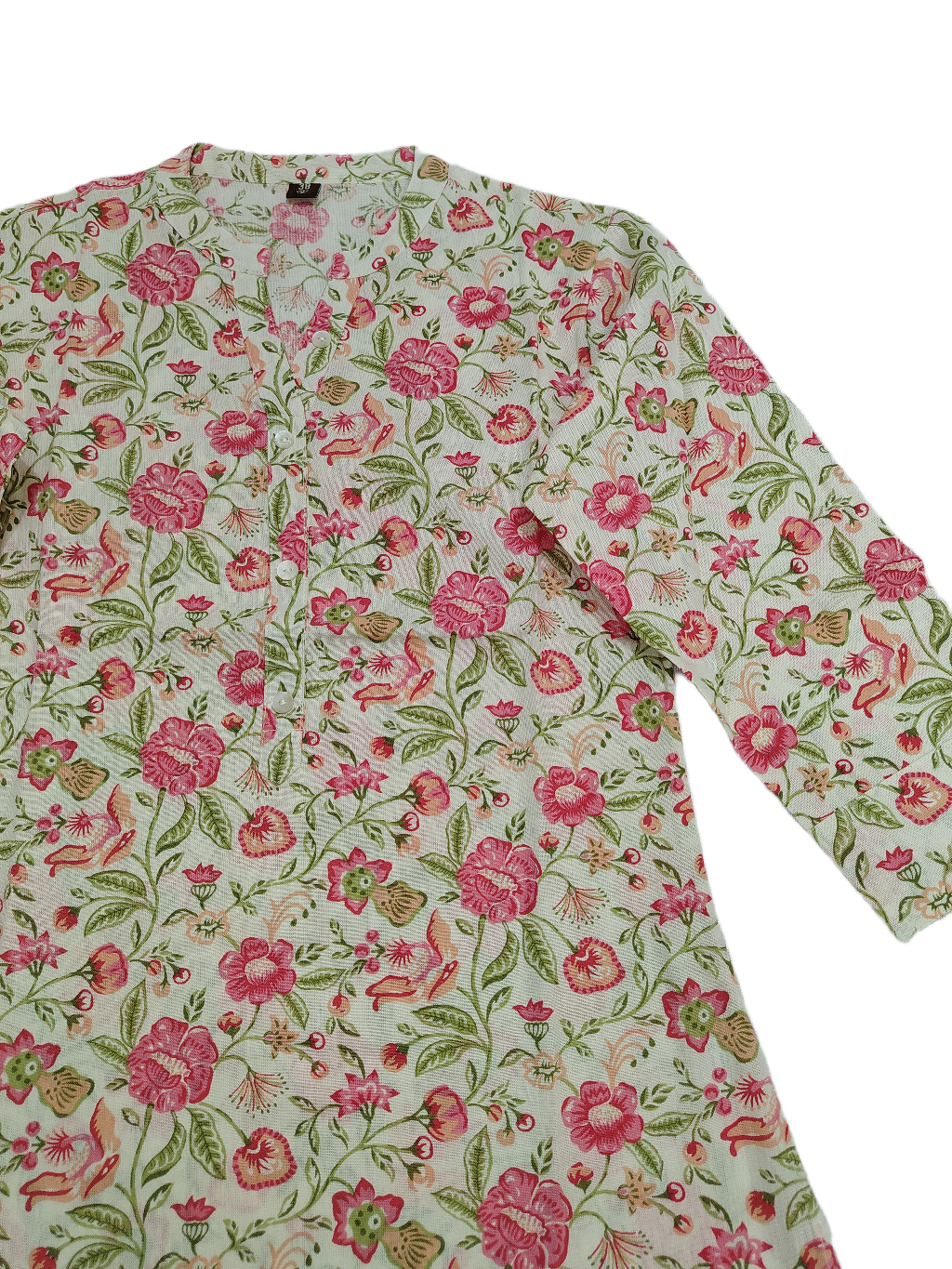 Beautiful floral print Short Kurti